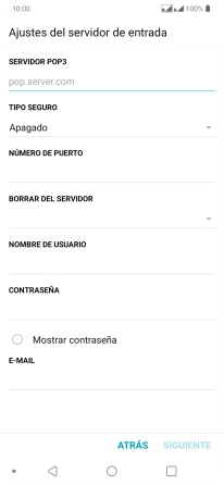 Pulsa en el campo bajo 