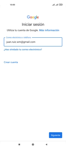 Pulsa Siguiente.