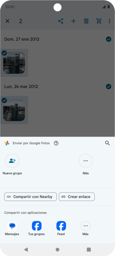 Pulsa Más.