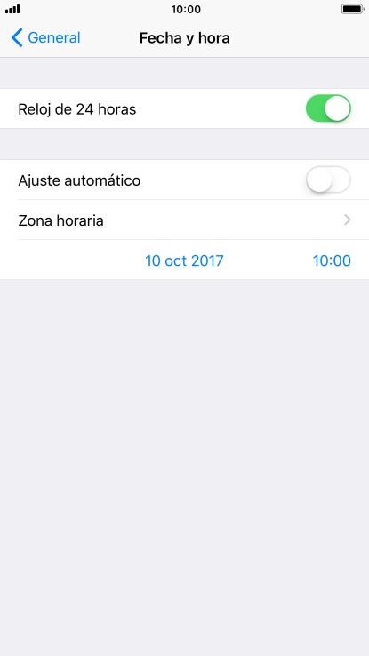 Pulsa el indicador junto a 