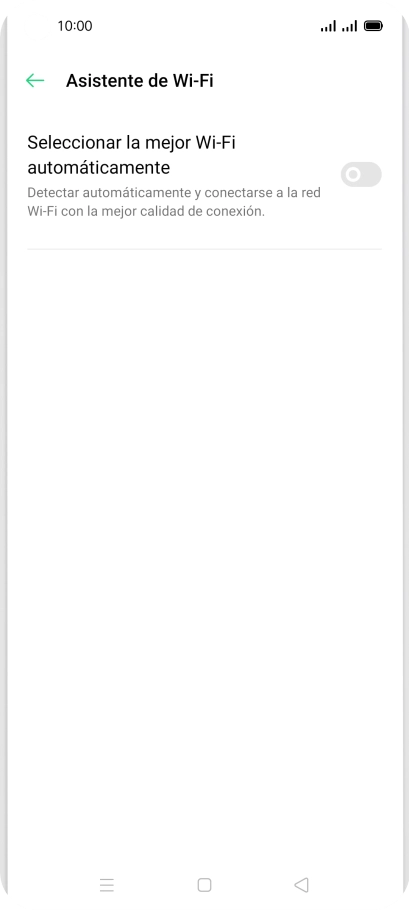 Pulsa el indicador junto a 