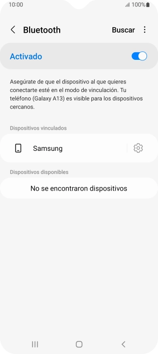 Pulsa la tecla de inicio para terminar y regresar a la pantalla de inicio.