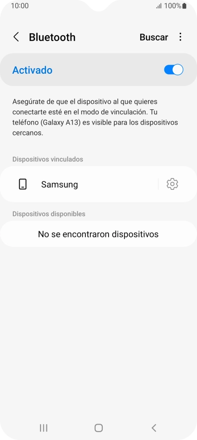 Pulsa la tecla de inicio para terminar y regresar a la pantalla de inicio.