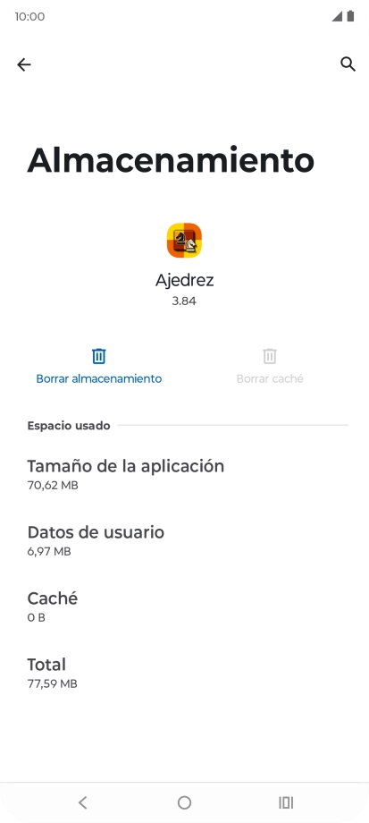 Pulsa la tecla de inicio para terminar y regresar a la pantalla de inicio.