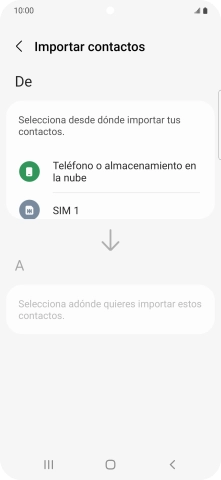 Pulsa el nombre de la tarjeta SIM.