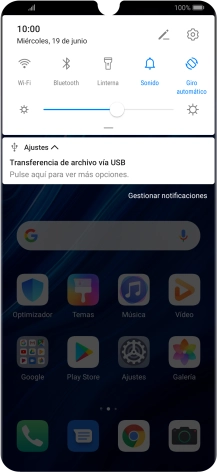 Pulsa Pulse aquí para ver más opciones..