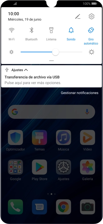Pulsa Pulse aquí para ver más opciones..