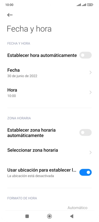 Pulsa el indicador junto a 