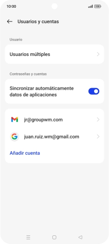 Pulsa la tecla de inicio para terminar y regresar a la pantalla de inicio.