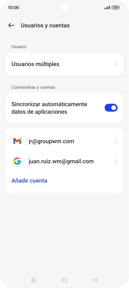 Pulsa la tecla de inicio para terminar y regresar a la pantalla de inicio.
