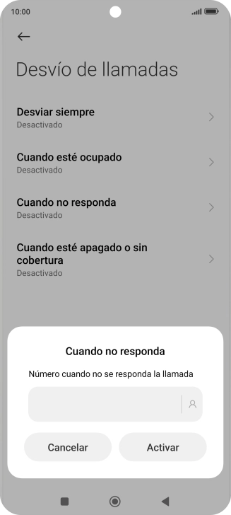 Introduce +34600132000 y pulsa Activar.