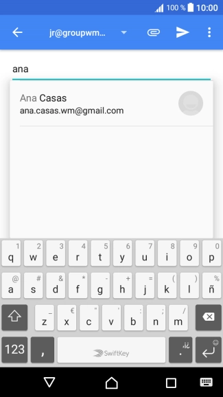 Pulsa el contacto deseado.