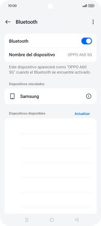 Pulsa la tecla de inicio para terminar y regresar a la pantalla de inicio.