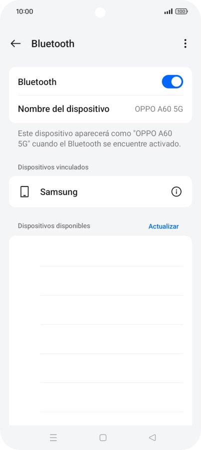 Pulsa la tecla de inicio para terminar y regresar a la pantalla de inicio.