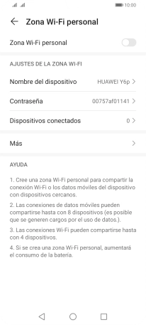 Pulsa Nombre del dispositivo.