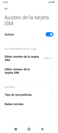 Pulsa el indicador junto a 