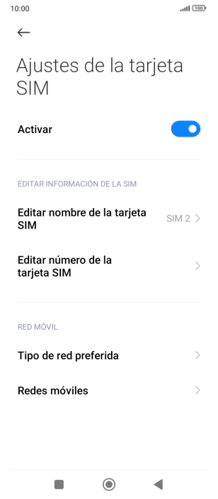 Pulsa el indicador junto a 
