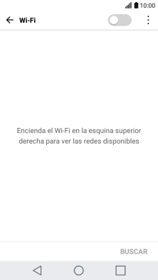 Pulsa el indicador para activar la función.