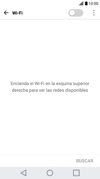 Pulsa el indicador para activar la función.