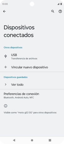 Pulsa Vincular nuevo dispositivo.