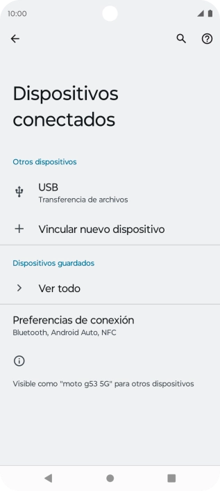 Pulsa Vincular nuevo dispositivo.