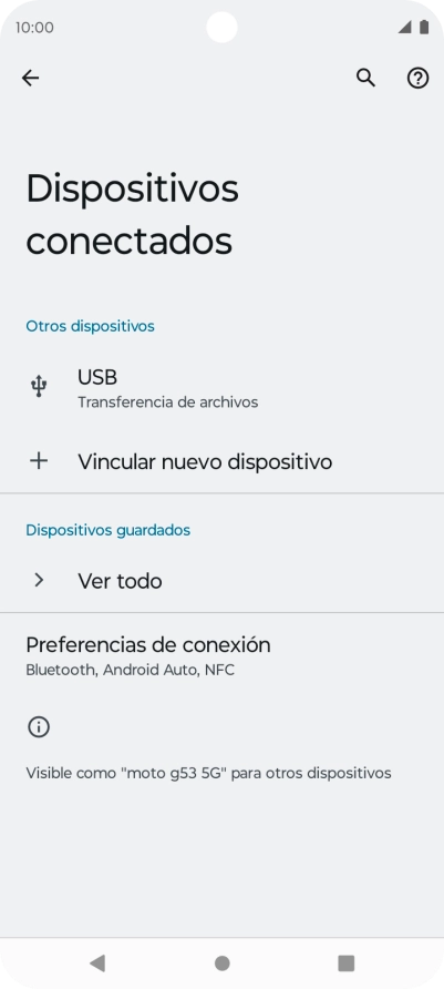 Pulsa Vincular nuevo dispositivo.