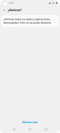 Pulsa Eliminar todo.