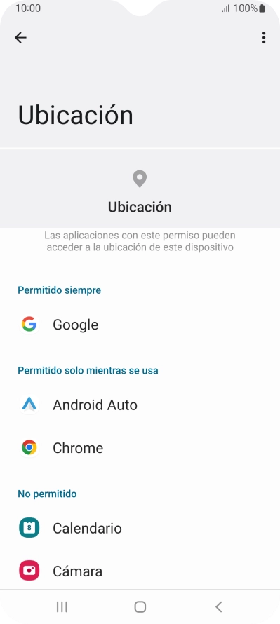 Pulsa la app deseada.