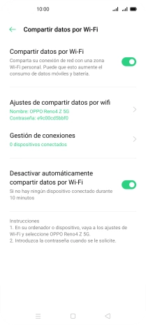 Pulsa la tecla de inicio para terminar y regresar a la pantalla de inicio.