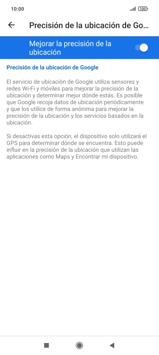 Si pulsas el indicador junto a 