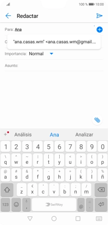 Pulsa el contacto deseado.