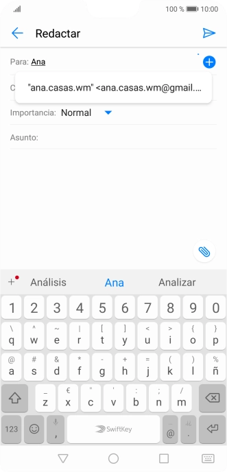 Pulsa el contacto deseado.