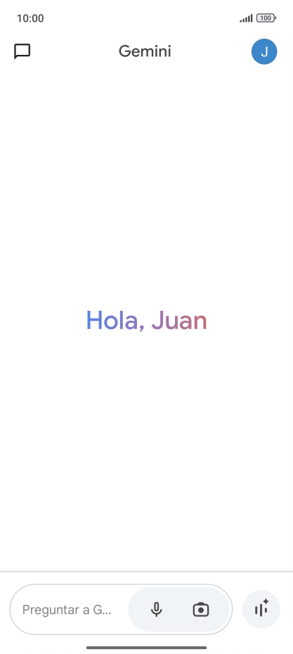 Pulsa el icono de perfil.