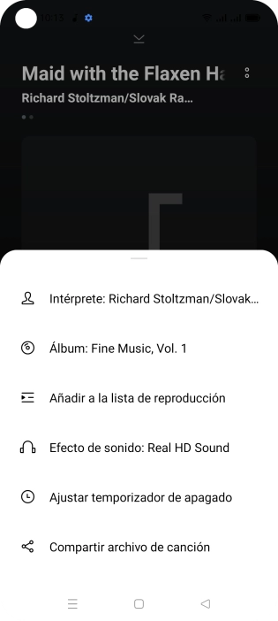 Pulsa Añadir a la lista de reproducción.
