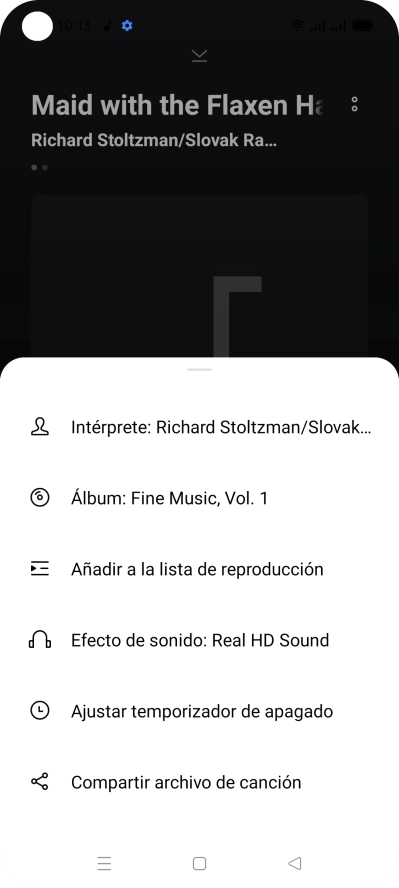Pulsa Añadir a la lista de reproducción.