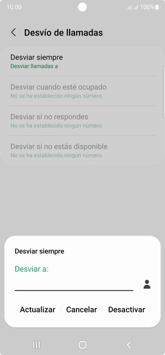 Pulsa Desactivar.