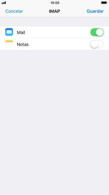 Pulsa Guardar. Ahora se ha configurado tu cuenta de correo electrónico. Si deseas seleccionar más ajustes del servidor de correo de entrada o de salida, continúa con los pasos siguientes.