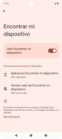 Pulsa la tecla de inicio para terminar y regresar a la pantalla de inicio.
