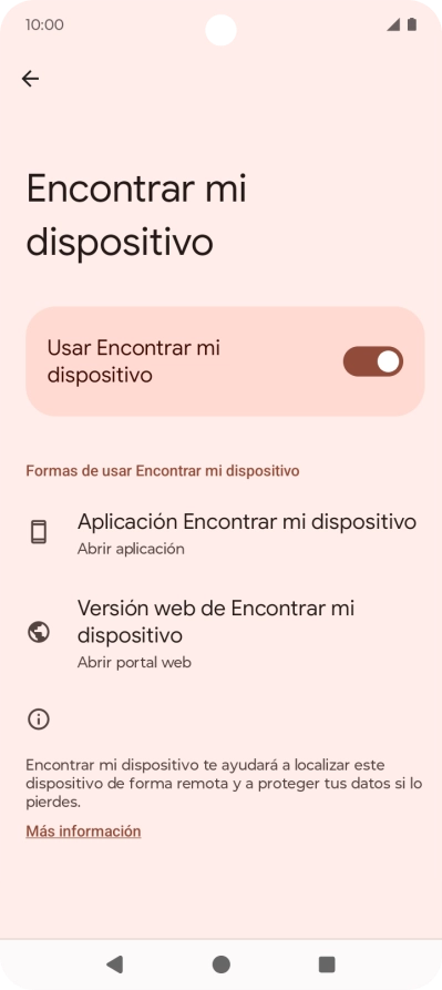 Pulsa la tecla de inicio para terminar y regresar a la pantalla de inicio.