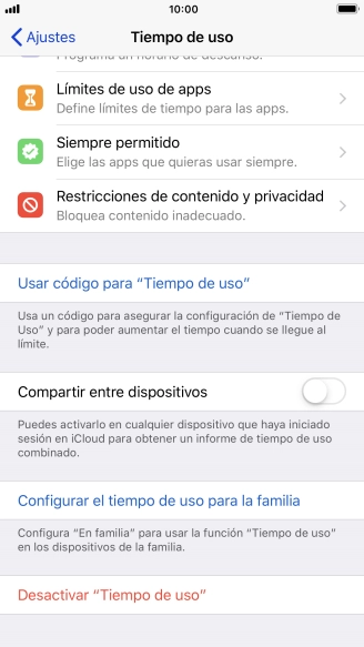 Pulsa el indicador junto a 