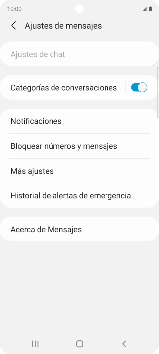 Pulsa Más ajustes.