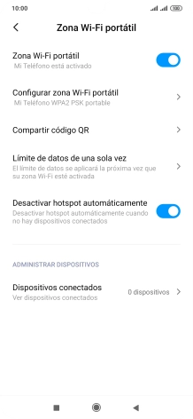 Pulsa la tecla de inicio para terminar y regresar a la pantalla de inicio.