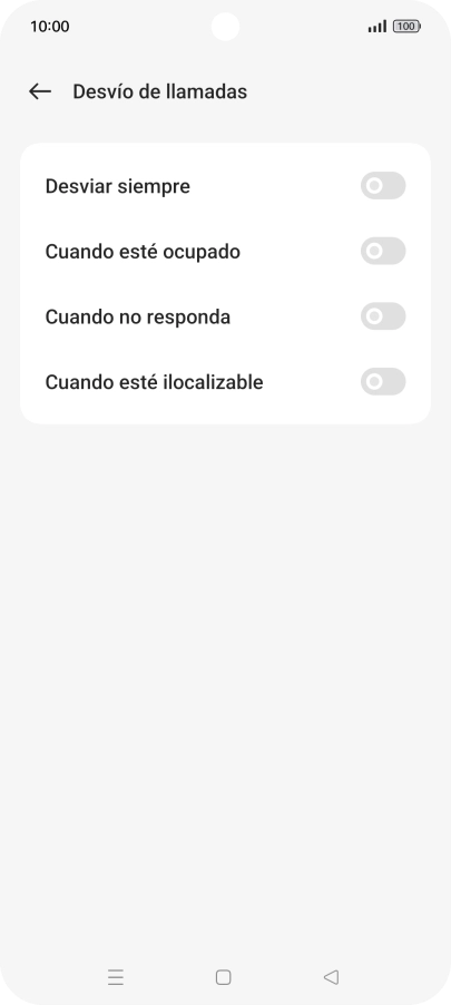 Pulsa la tecla de inicio para terminar y regresar a la pantalla de inicio.