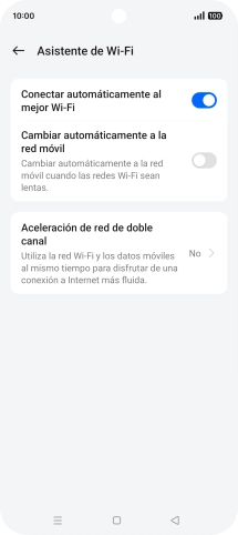 Pulsa el indicador junto a 