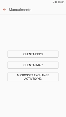 Pulsa CUENTA POP3.