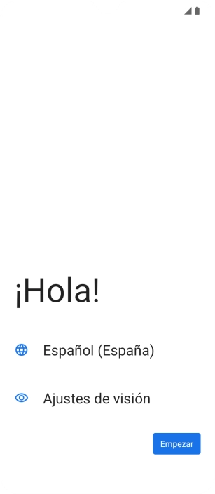 Pulsa Empezar.