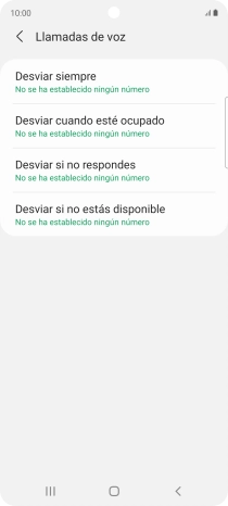 Pulsa la tecla de inicio para terminar y regresar a la pantalla de inicio.