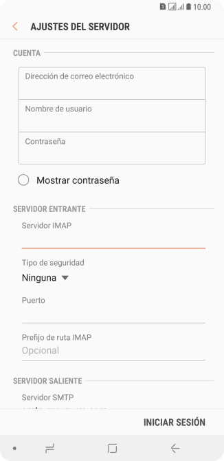 Pulsa la lista desplegable bajo 