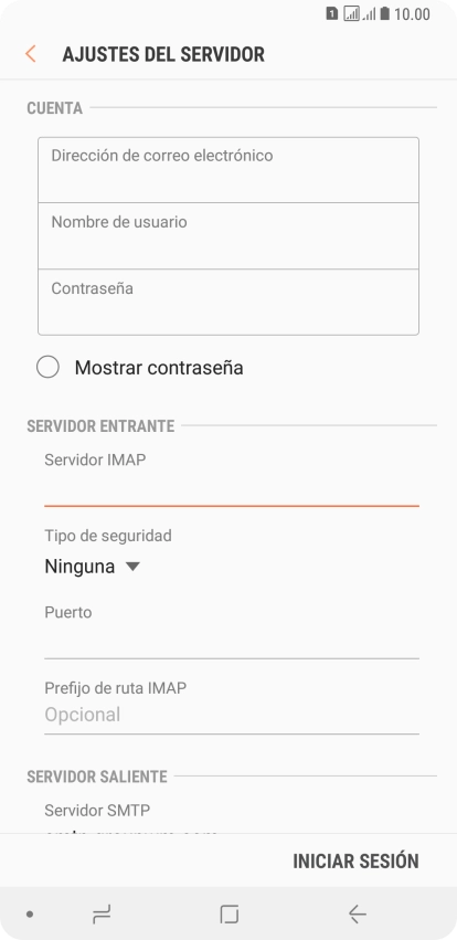Pulsa la lista desplegable bajo 