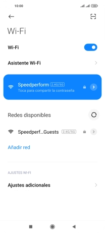 Pulsa la tecla de inicio para terminar y regresar a la pantalla de inicio.